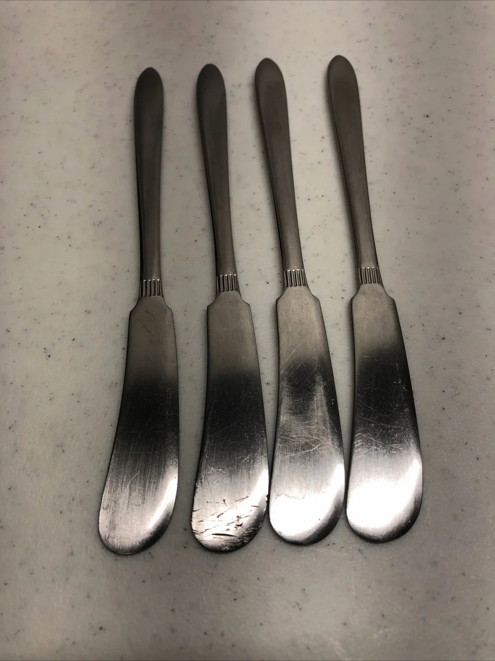 Lot of 12 Triton by Amcrest Butter Knives Made in Japan Vintage
